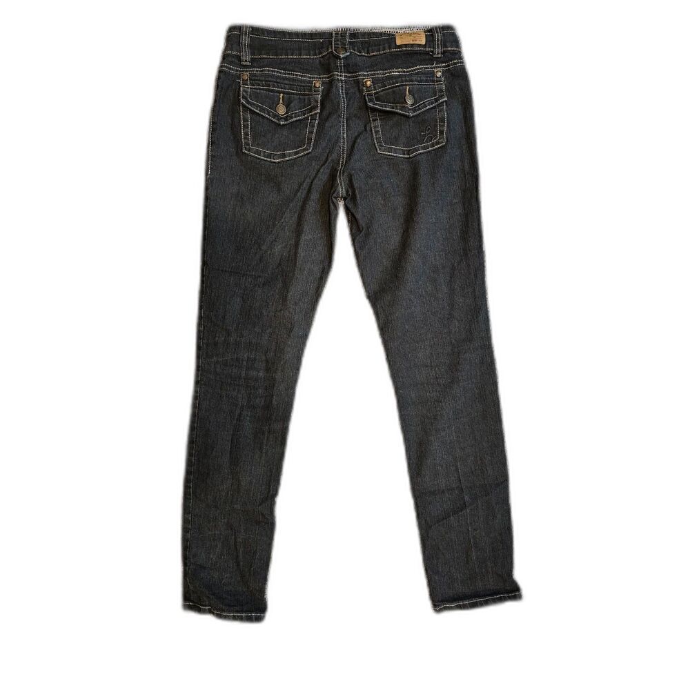 Hydraulic Skinny JeansSize 13/14  Women’s Dark Gray Denim Low Rise Stretch